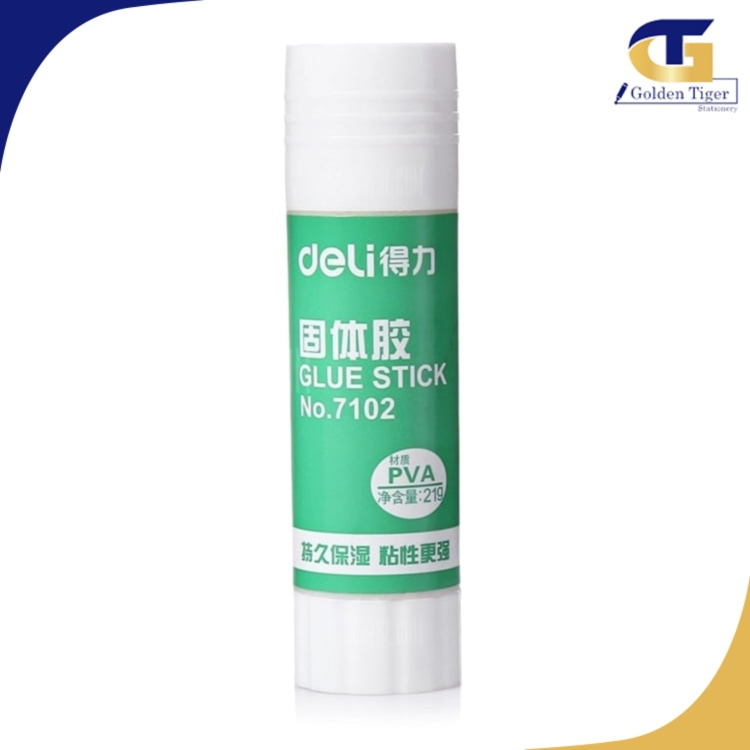 Deli Glue Stick 21g 7102 (pcs) ကော်တောင့်