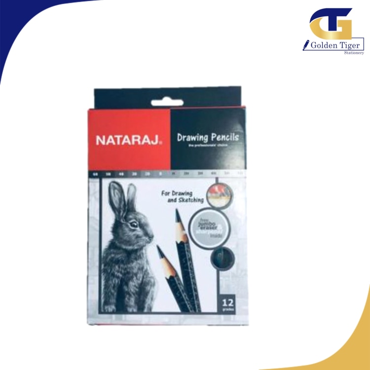 Nataraj Drawing Pencil 12 Set