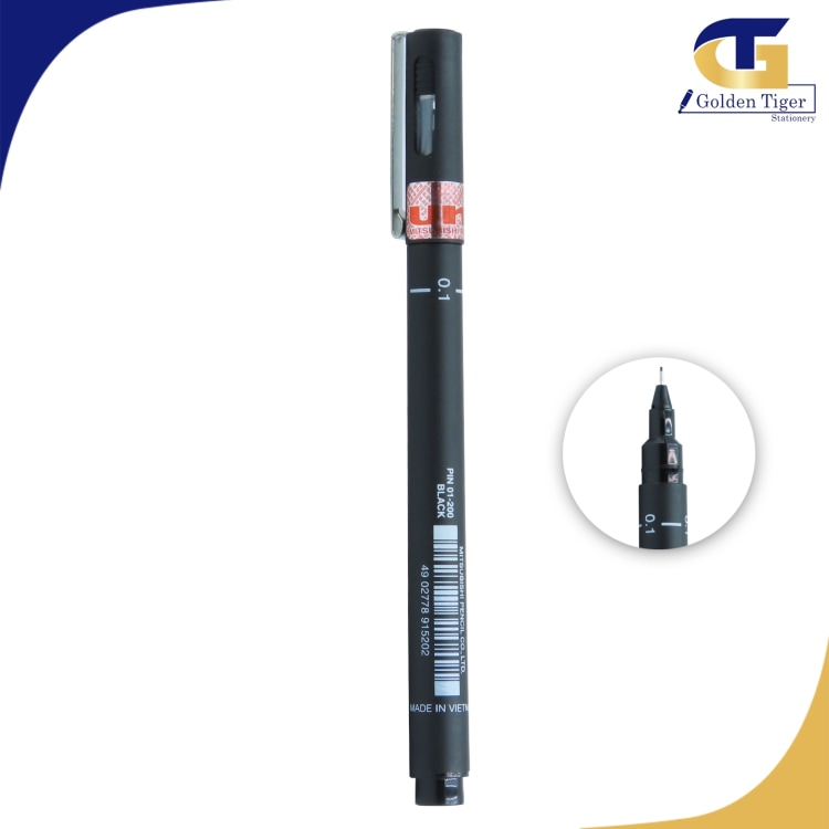 Uni Drawing Pen 0.1 black