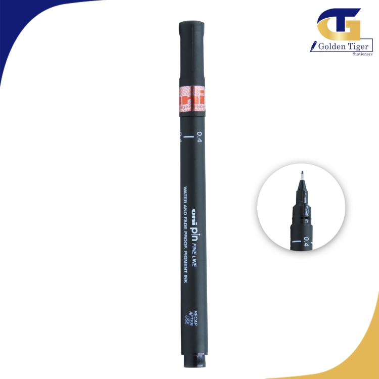 Uni Drawing Pen 0.4 Black