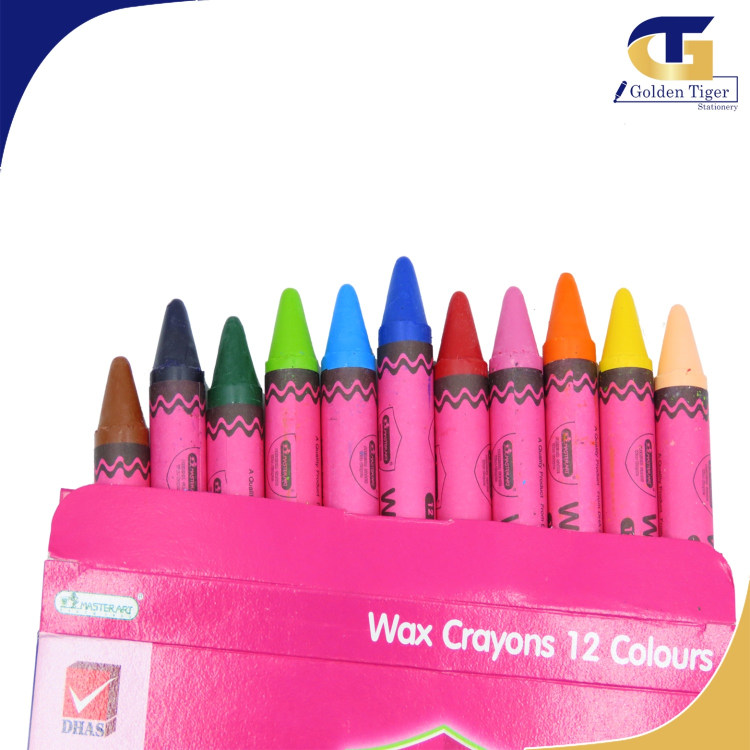 Master Art Super Jumbo Crayon 12colors