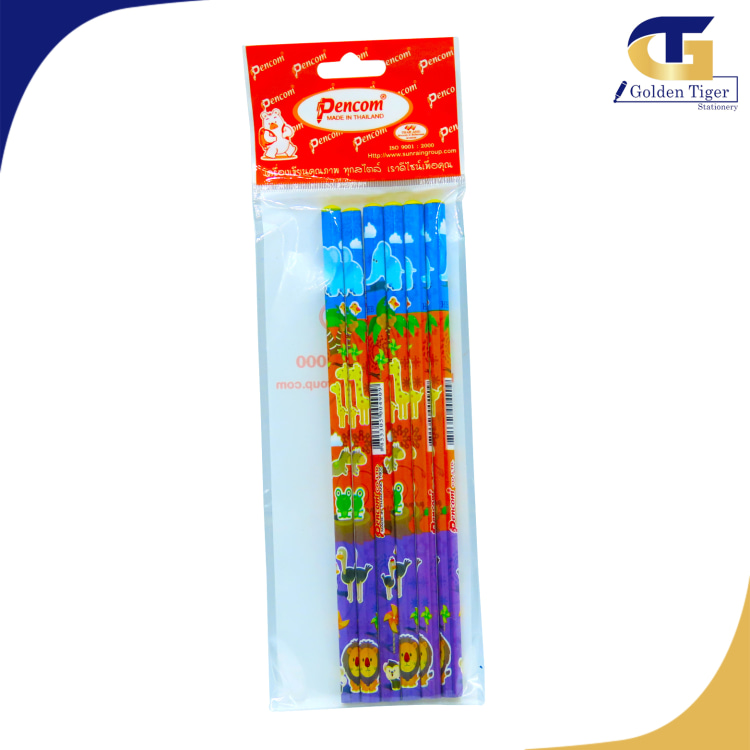 Pencom Pencil 6pcs/pkt