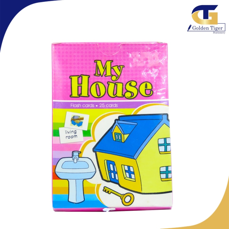 Flash Cards My House(FA 1204 E)