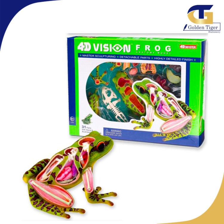 Teaching Aids 4d Vision Frog Golden Tiger Stationery Store