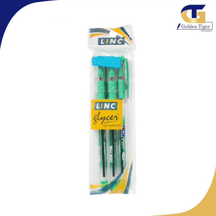 Linc Glycer Ballpen 3pcs Green