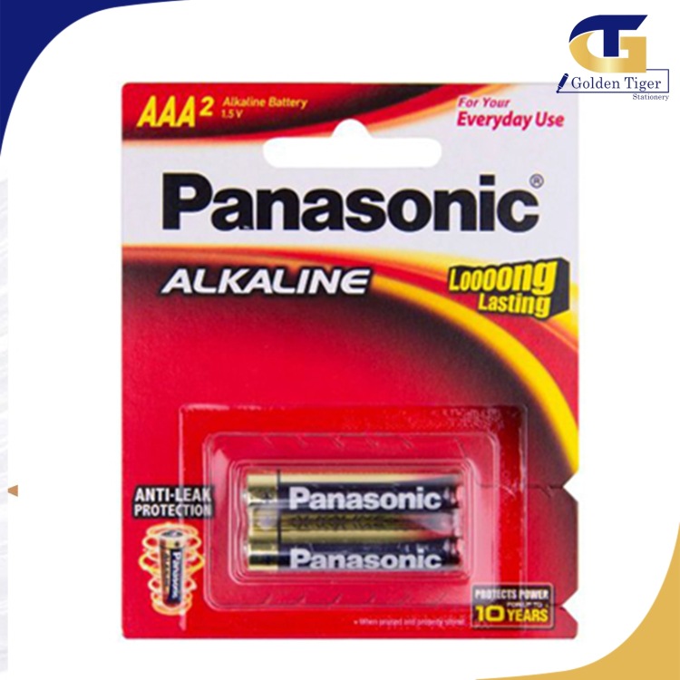 Panasonic Alkaline Battery, AAA( 2 pcs )