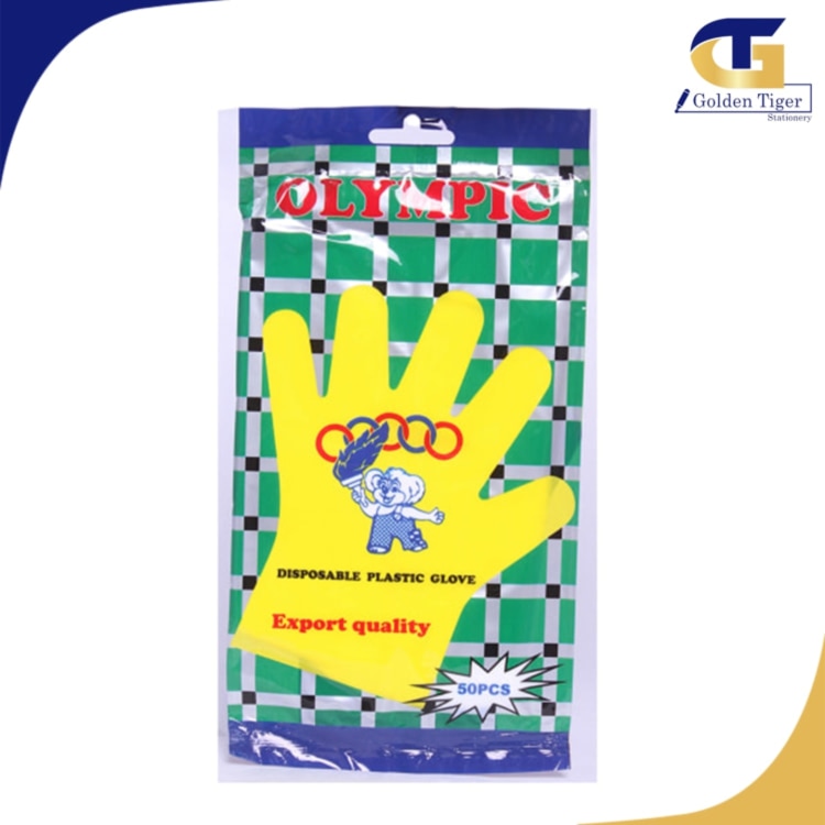 Olympic Plastic Glove 50pcs