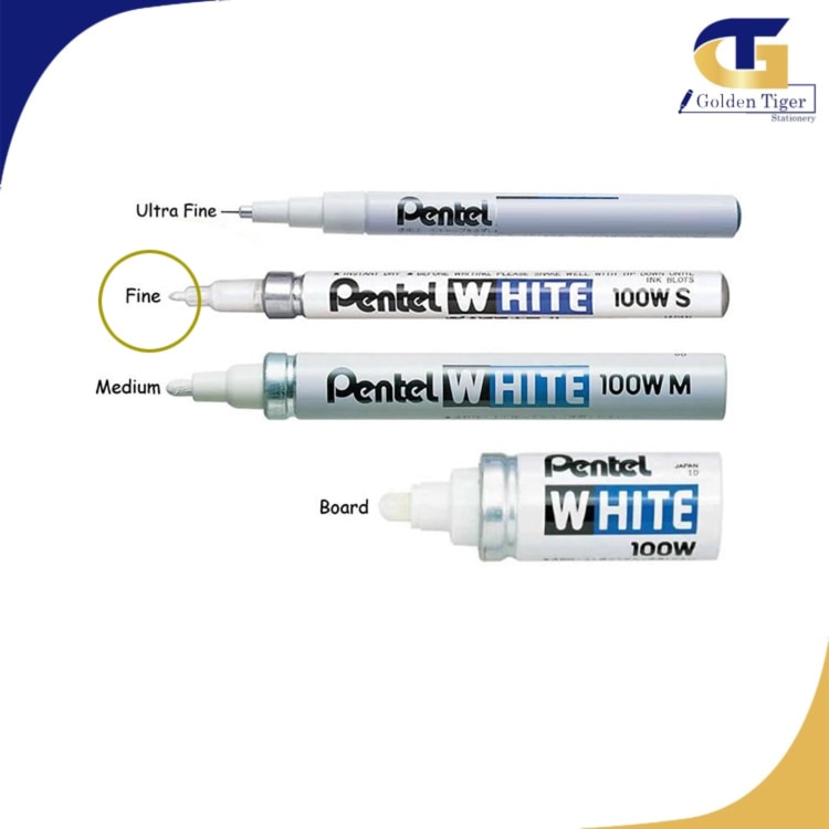 Pentel Paint Marker Fine Point White