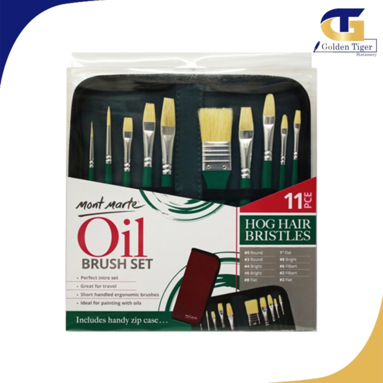 Mont Marte Oil Color Brush (Set)