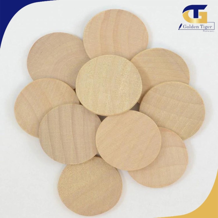 Wood Circle 2inch (10pcs/bag)