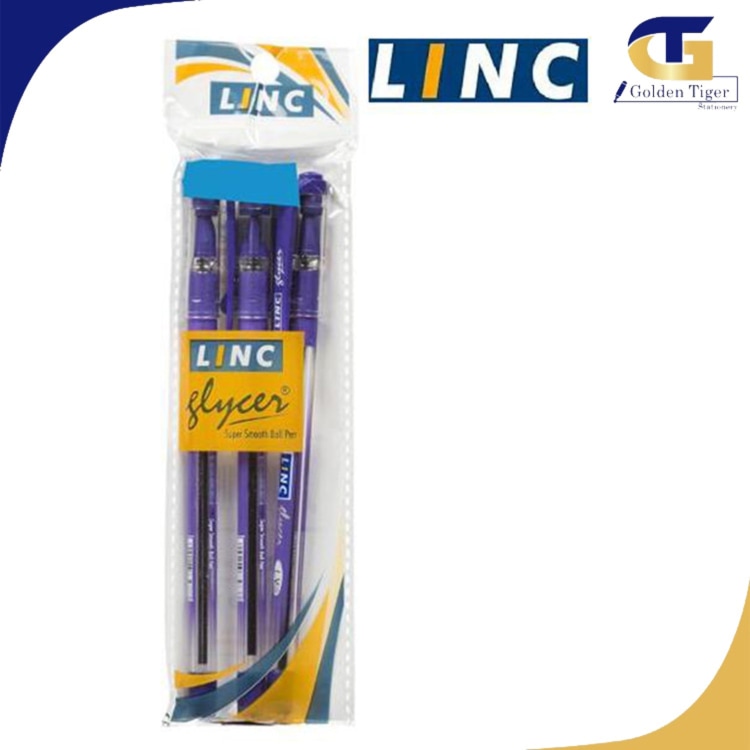 Linc Glycer Ballpen 3pcs Violet