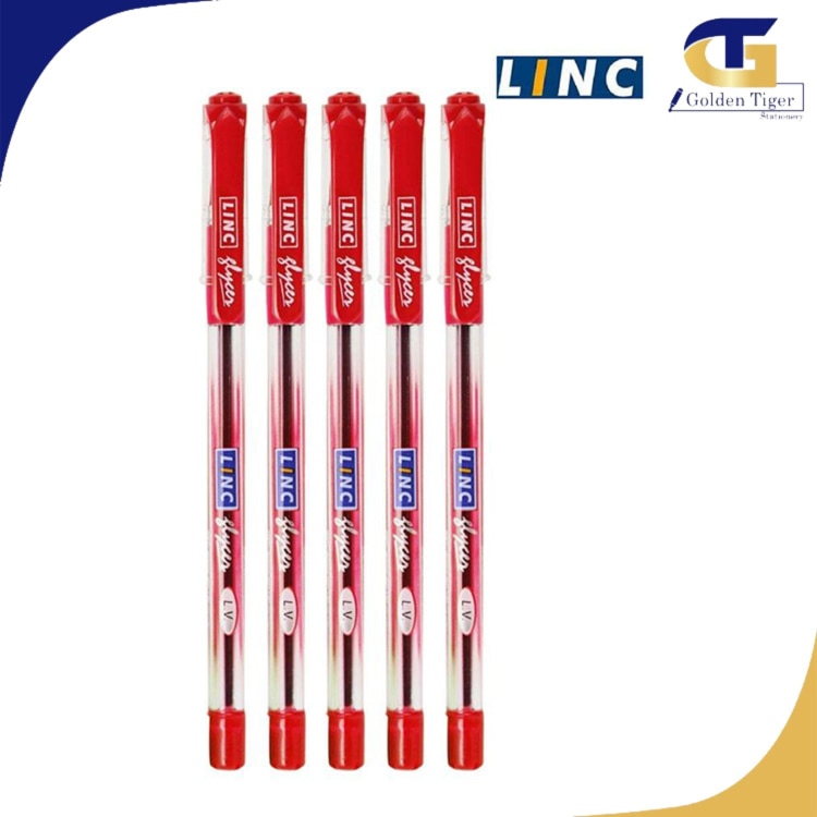 Linc Glycer Ballpen Red Pcs