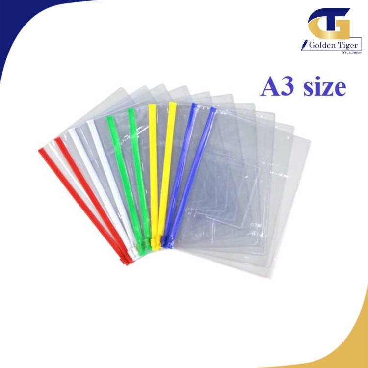 Zip File Clear A3(20pcs/Pkt)