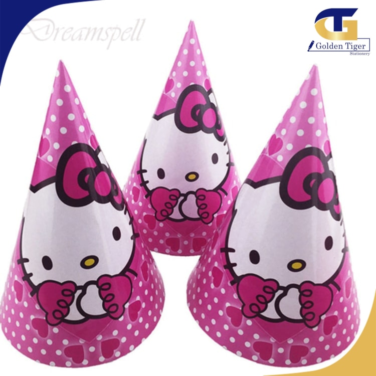 Happy Birthday Party Hat (6pcs)