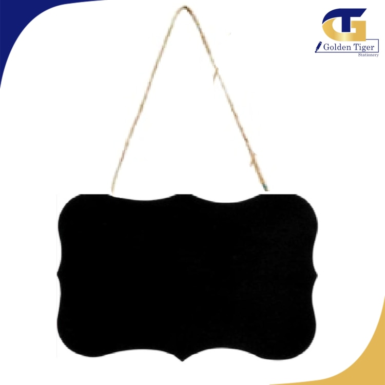 Black Board with string (18x8cm)