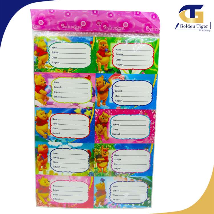 Name sticker paper(10pcs)