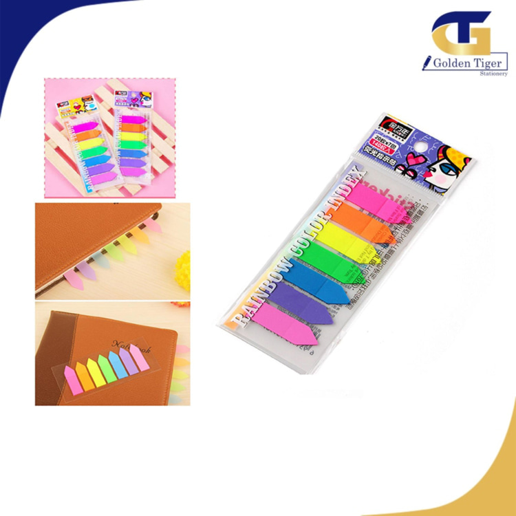 Stick note Arrow 7colors Rainbow index G-7016 (20sheetsx7color)