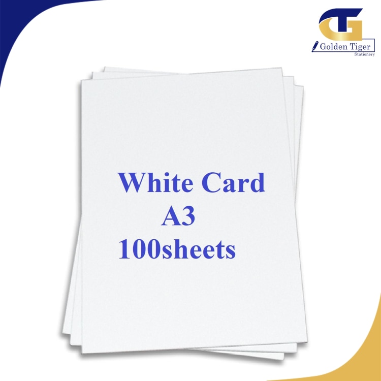 White Card A3 ( 100pcs )