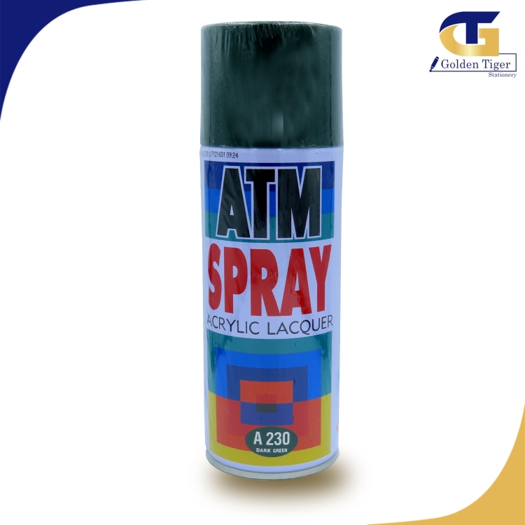 ATM Spray Paint BOARD GREEN A225 / A217 Apple Green / A230 Dark Green / A281 Machine Green