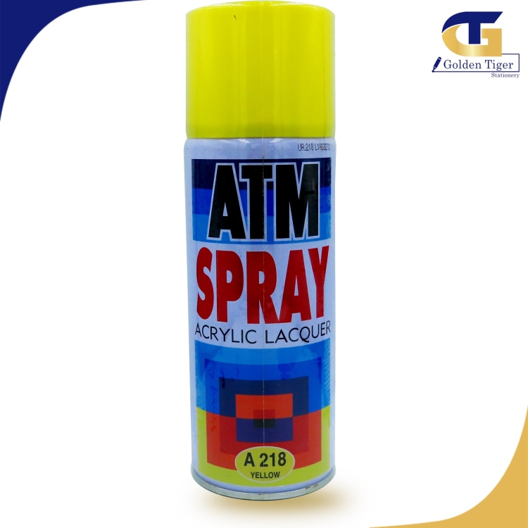 ATM Spray Paint YELLOW A218 /MEDIUM YELLOW A241