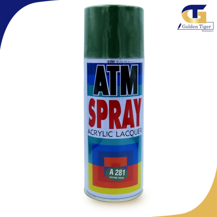 ATM Spray Paint BOARD GREEN A225 / A217 Apple Green / A230 Dark Green / A281 Machine Green