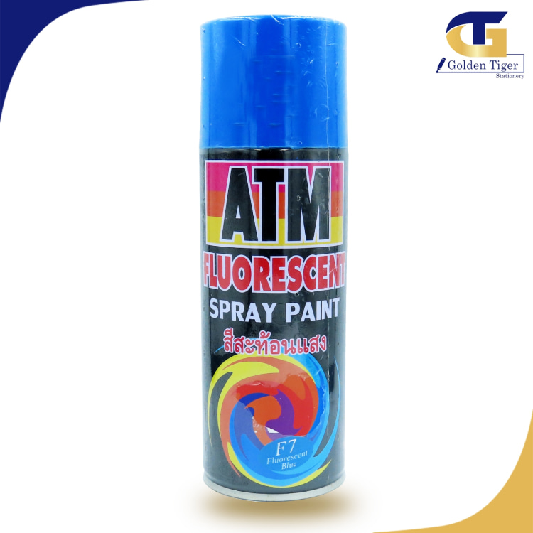 ATM Spray Paint FLUORESCENT BLUE F7