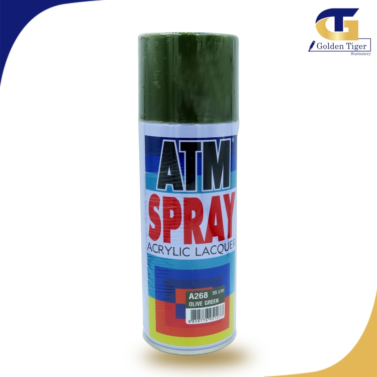 ATM Spray Paint OLIVE GREEN A268/A214