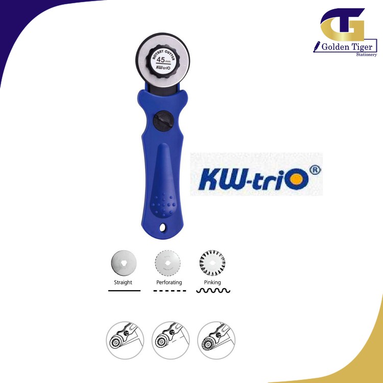 KW-Trio Rotary Cutter (လက်လှည့်တွန်းသုံးဒါး)