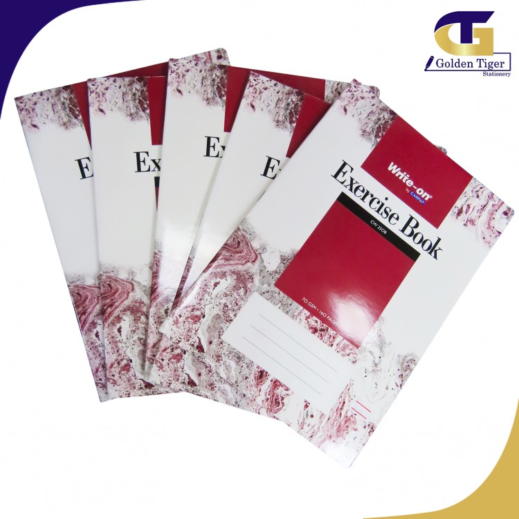 Campap Exercise book A4 CW2508 ( 160p) 70g (5pcs/Pkt)