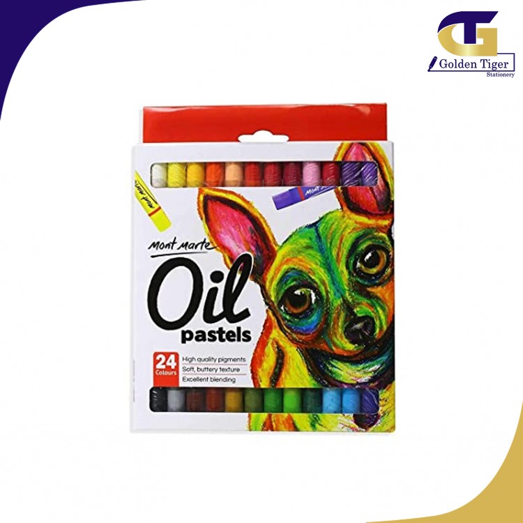 Mont Marte Oil Pastels (24color)