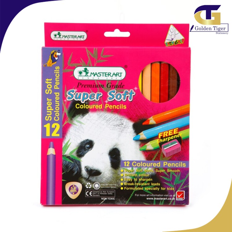 Master Art color pencil Supper Soft  12color