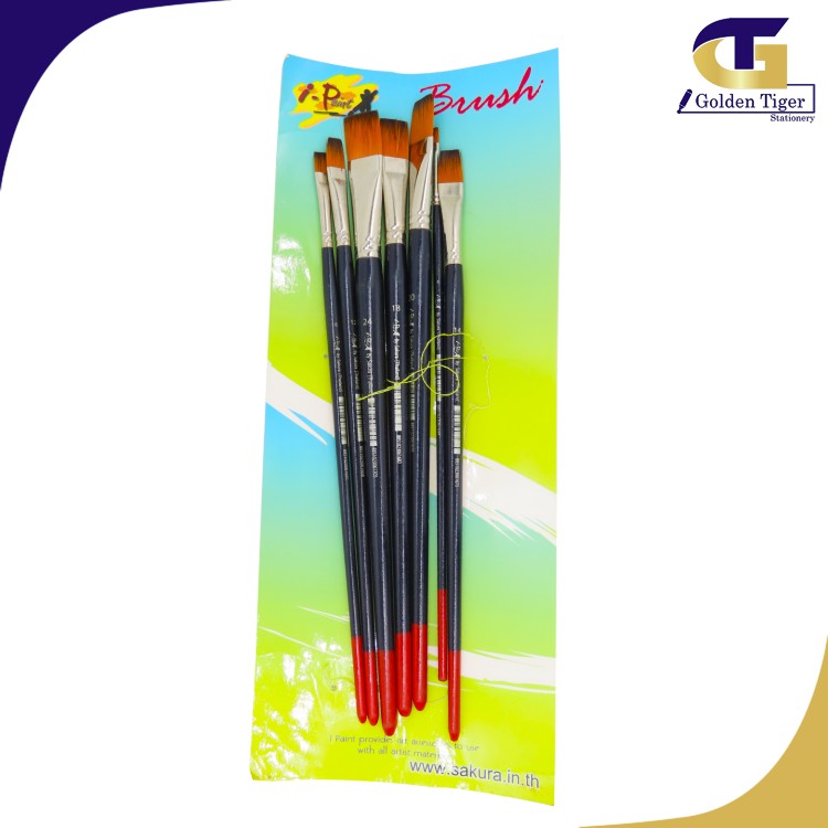 I Paint Flat Brush Set (7pcs)