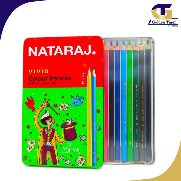 Nataraj Vivid Triangular 12 Colors