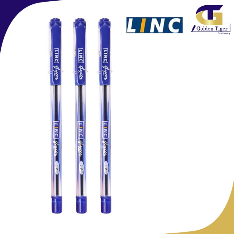 Linc Glycer Ballpen  3pcs  Blue