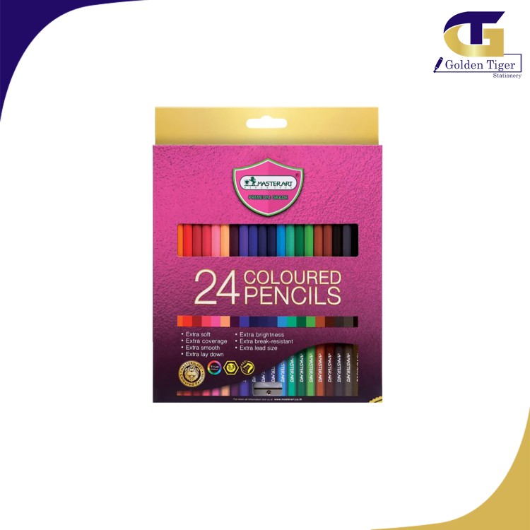 Master art Color Pencil 24 color (Permium Grade )