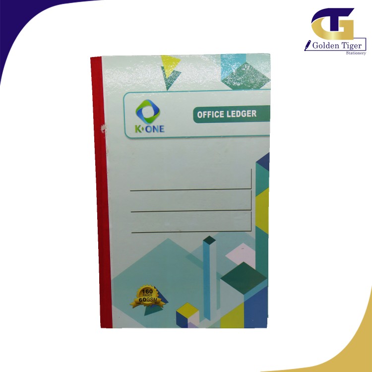 K One Office Ledger  Book  160p