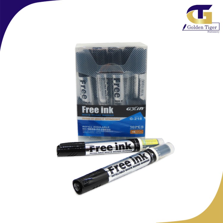 G218 White Board Marker Black ( 10 pcs / Box )