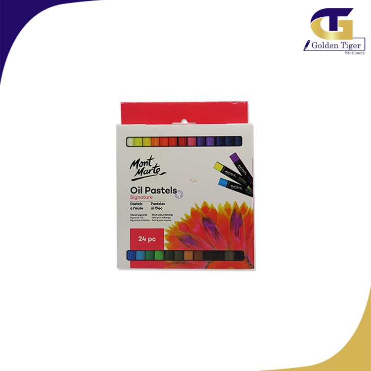 Mont Marte Oil Pastels (24color)