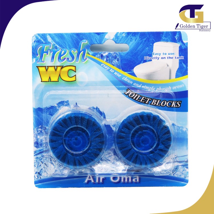 Toilet Cleaner Blue Block (2pcs) ရေပြာခဲ