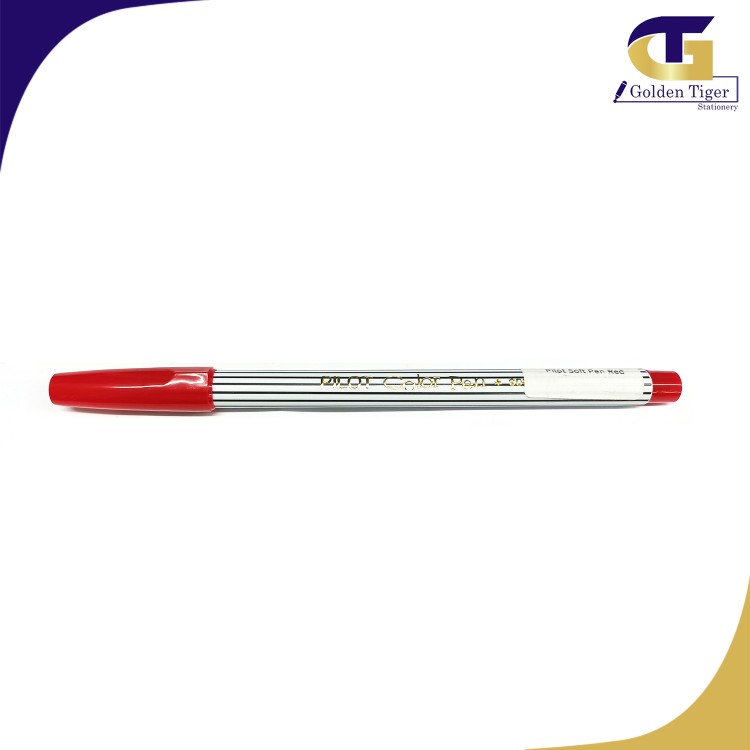 Pilot Soft Pen အဆင်း Red 1 Doz