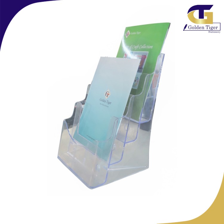 Pamphlet Holder 4" 3 Layer K180