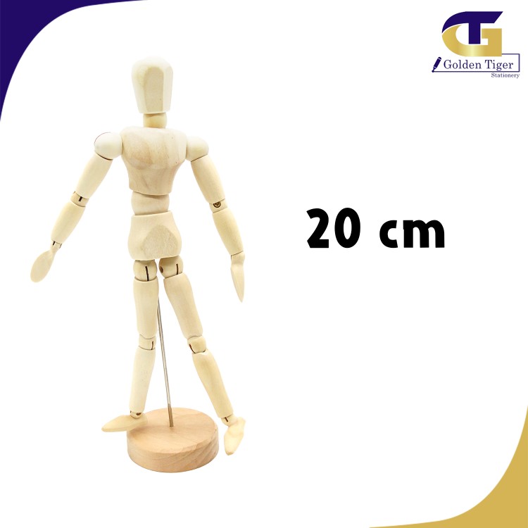 Wood Artist Drawing Model Manikin 20cm