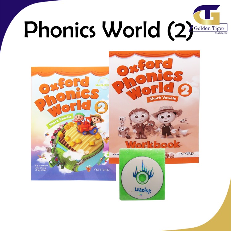 Oxford Phonics World 2 Work Book Short Vowels