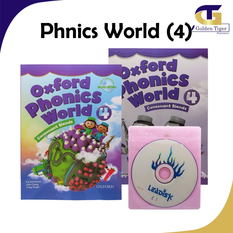 Oxford Phonics World 4 Work Book Consonant Blends