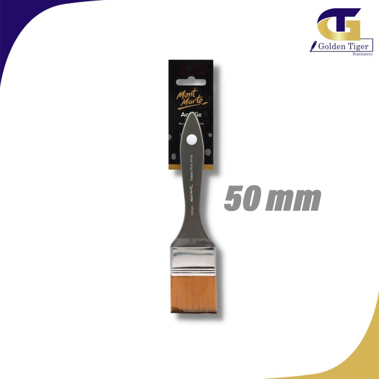 Mont Marte Brush Taklon Flat Wide 50mm