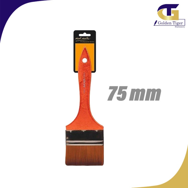 Mont Marte Brush Taklon Flat Wide 75mm