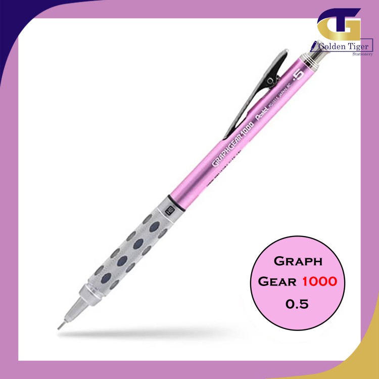 Pentel Graphite Gear 1000 (0.5) PG1015C (Sky Blue / Pink)