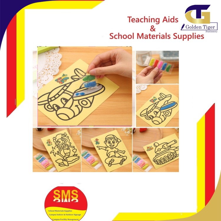 SMS DIY Sand Art ကတ်အသေး