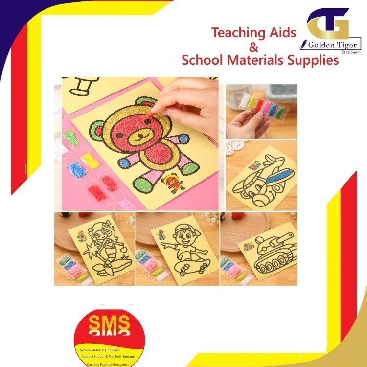 SMS DIY Sand Art ကတ်အလတ်