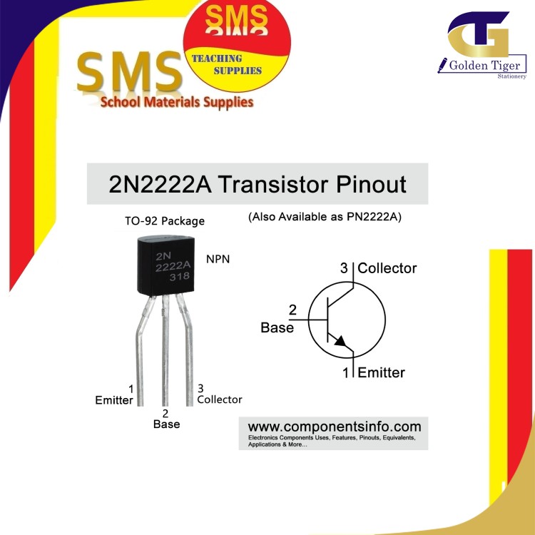 SMS Transistor 2N2222 / BC547
